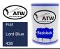 Preview: Fiat, Lord Blue, 438: 500ml Lackdose, von ATW Autoteile West.